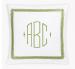 Matouk Astor Braid Euro Sham With Monogram