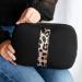 Rose Gold Leopard Neoprene Cosmetic Bag