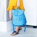 Personalized Seaside Turtle Blue Cooler Backpack