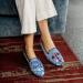 Needlepoint Ski Apres Ladies Loafers