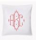 Matouk Petra Euro Sham With Monogram