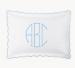 Matouk Camilla Monogrammed Standard Sham