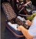 Inside Of Jon Hart Designs Shoe Bag