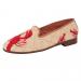 By Paige Ladies Red Lobster Needlepoint Loafers  