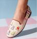 Bypaige Needlepoint Loafer In Tan Fleet Nautical