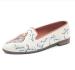  Bypaige Needlepoint Loafer In Shell In Tan