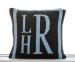 Monogrammed Knit Pillow