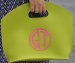 Queen Bea Monogrammed Felt Gg Bag