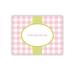 Boatman Geller Check Pink Foldover Note
