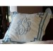 Monogrammed Euro Sham