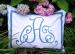 Monogrammed Boudior Pillow