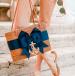 Charlotte With Ancor And Navy Bow