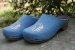 Demim Blue Wool Clogs