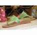 Monogrammed 1 Inch Wedge Sandal