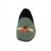 By Paige Ladies Bee On Sage Needlepoint Loafers 