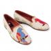 By Paige Woman's Parrot Needlepoint Loafers