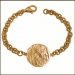 Gold Engraved Bracelet