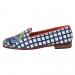 By Paige Blue Hydrangea Ladies Needlepoint Loafers 