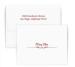 Embossed Graphics Bella Foldover Note
