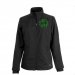 Black Monogrammed Workout Jacket