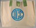 Queen Bea Monogrammed Cole Tote Bag