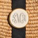 Queen Bea Monogrammed Mini Scrimshaw Basket