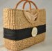 Queen Bea Monogrammed Mini Scrimshaw Basket