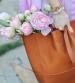 Monogrammed Leather Carryall Tote
