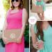 Monogrammed Burlap Tote Bag