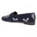 By Paige Crab On Navy Ladies Needlepoint Loafers