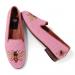 By Paige Bee On Shrimp Ladies Needlepoint Loafers 