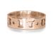 5mm Handmade Sterling Silver Cut-out Name Or Date Ring 