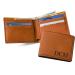 Monogrammed Rawhide Leatherette Wallet