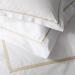 Matouk Gatsby Bedding Collection Inset Nocturne Sateen Detail