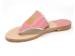 Pineapple Palm Beach Classic Sandals In Melon And Pale Gold