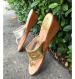 Palm Beach Mid Wedge Cork With Gold Sandals