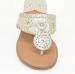 Palm Beach Mid Wedge Platinum Sandals