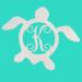 Wood Turtle Monogram Personalize To Your Decor