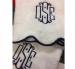 Monogrammed Scalloped Edge Towels