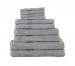 Monogrammed Gray Luxury Towel Set 