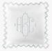 Matouk Aziza Matelasse Euro Sham With Monogram