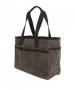 Monogrammed Olive Canvas Utility Tote 