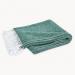 Matouk Pezzo Brushed Cotton Throw In Jade