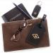 Boulevard Personalized Italian Suede Carrie Clutch