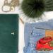 Boulevard Italian Suede Carrie Clutch Monogrammed