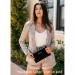Boulevard Italian Suede Carrie Clutch Monogrammed