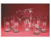 Monogrammed Crystal Pitcher Set