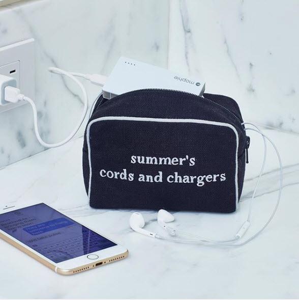 Walker Valentine Small Milan Cosmetic Case 6 X 4 Inch