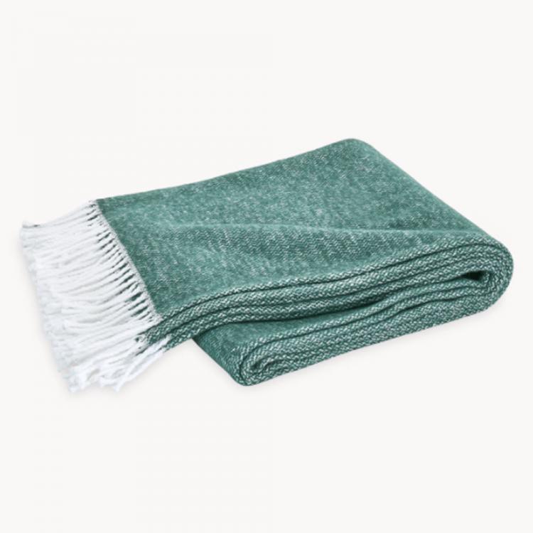 Matouk Pezzo Brushed Cotton Throw