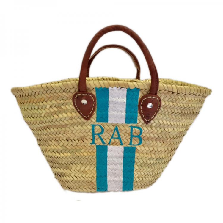 How To Paint Monogram On Leather Bag